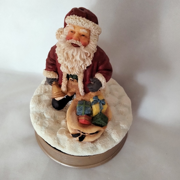 Christmas Santa Claus Figurine Candle Topper - Picture 10 of 16